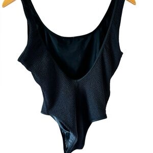 Abercrombie & Fitch Black One-Piece Swimsuit